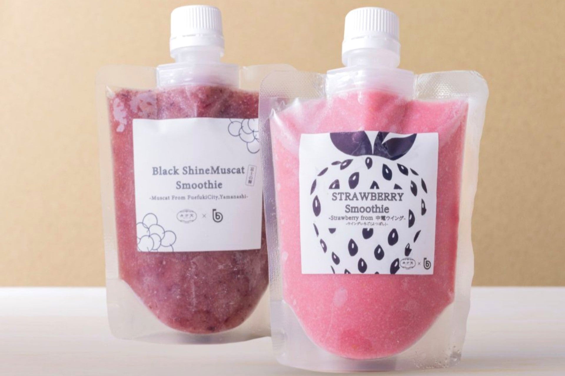 【冷凍】フルーツスムージー2種(6個セット)