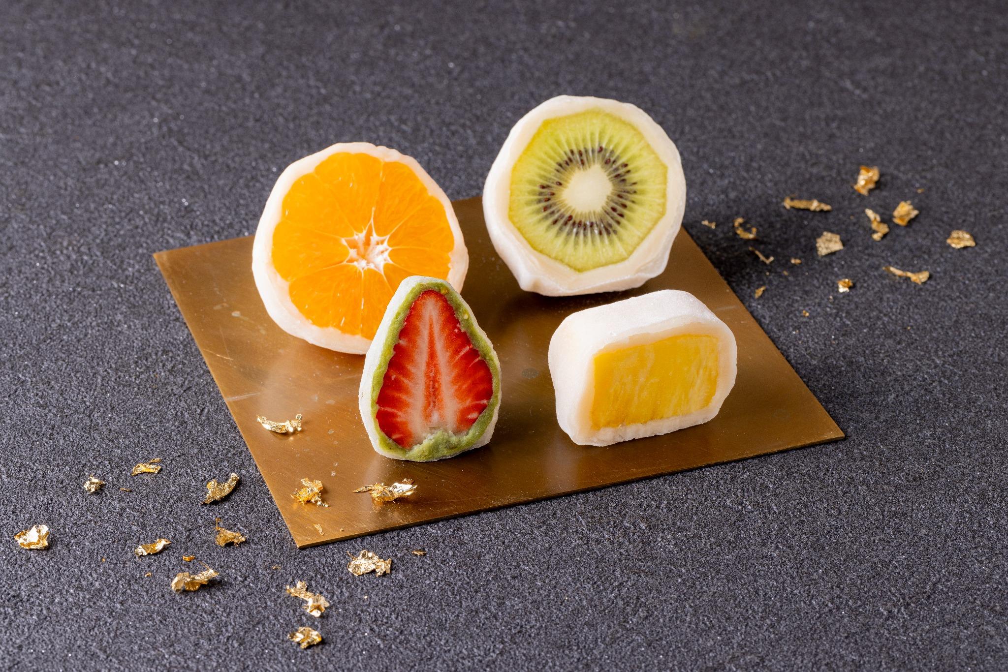 【12月25日まで限定】クリスマスいちご大福入りフルーツ大福4個セット