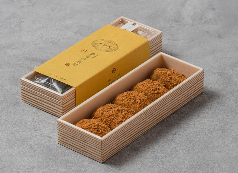 黄金砂利餅&フルーツ大福(4個入り)